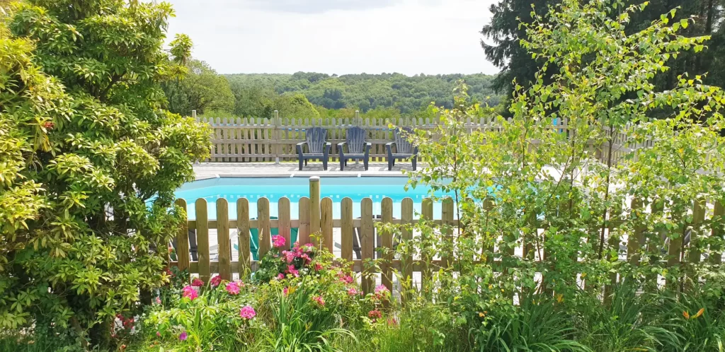 Piscine domaine graine et plenitude quistinic