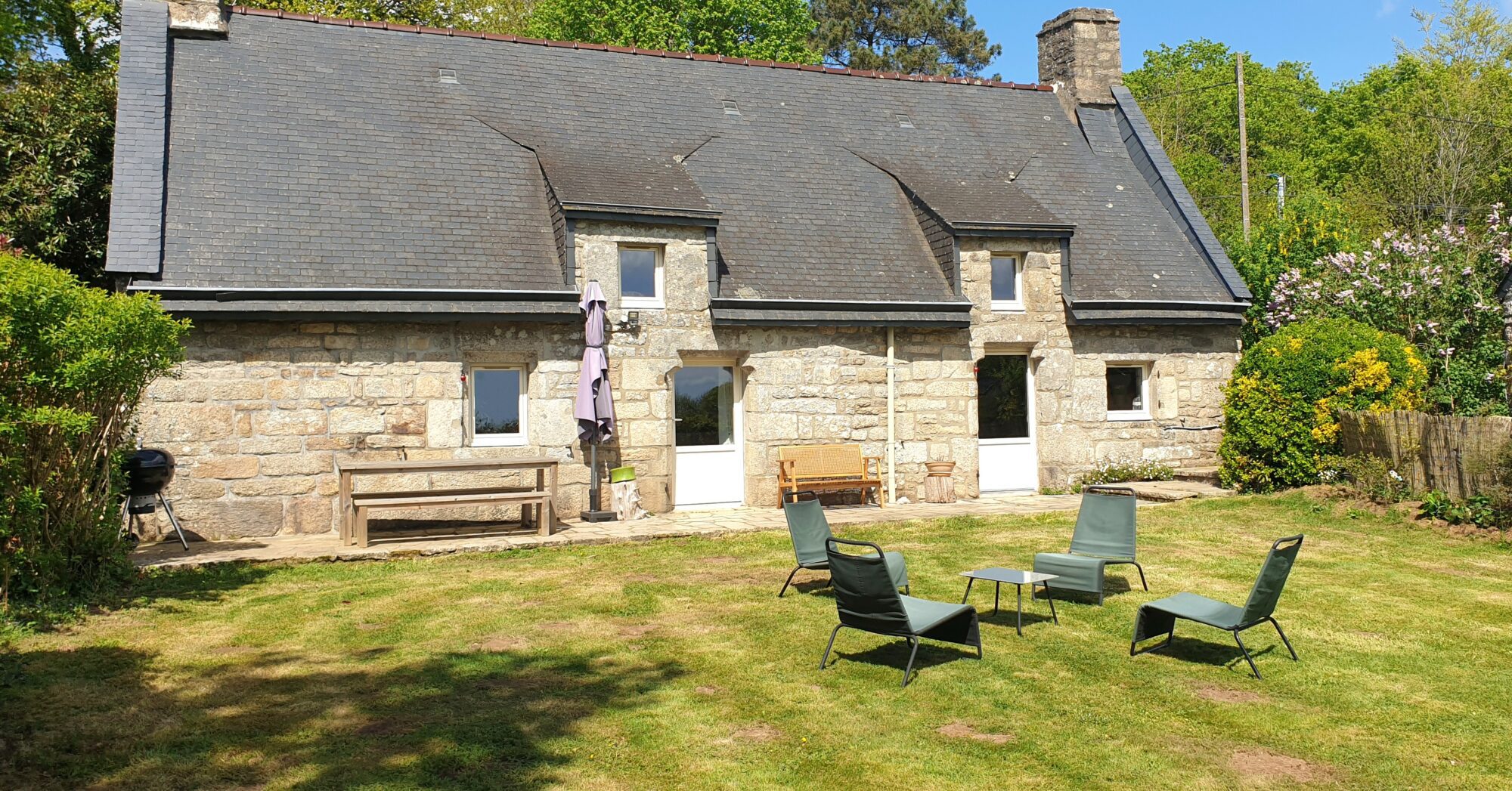 Gîte Balafenn et son jardin privatif à Quistinic, Bretagne